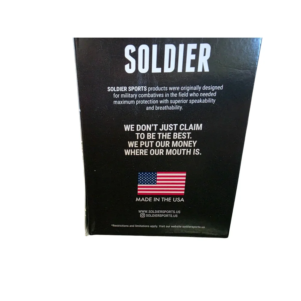 Soldier Sports Savage Elite Air Lip Protector Mouth Guard, 2 Pack